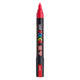 Uni posca verfmarker pc5m neon rood - conische punt 2,5 mm
