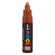 Uni posca verfmarker 7m bruin - conische punt 4,5mm