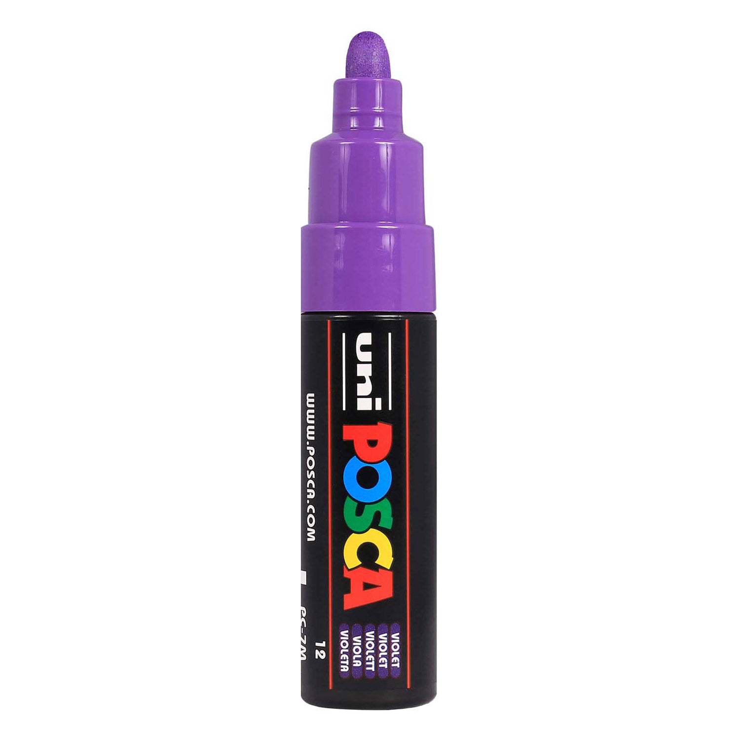 Uni posca verfmarker 7m violet - conische punt