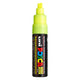 Uni posca verfmarker 8k neon geel- beitelpunt 8mm