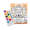 Graine creative graine schilderen op nummer set kawaii cakes - incl. acrylverf en penseel