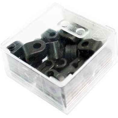 Bofix doos spatbordstangklem 5 mm kunststof (12 stuks)