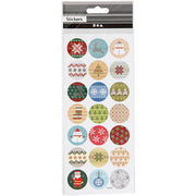Https: www.cchobby.nl stickers-kerstborduursels-vel-10x23-cm-ca-21-stuk-1-vel - afbeelding 2