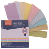 Florence • labelblok 216g pastels 135x