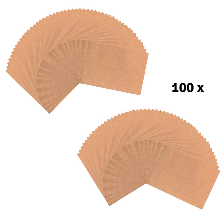 Vaessen creative • kraftpapier 300g glad a4 100x