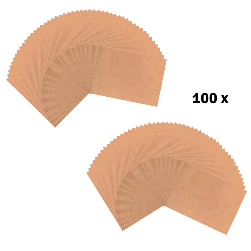 Vaessen creative • kraftpapier 300g glad a4 100x
