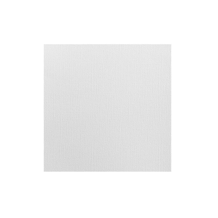 Florence • cardstock papier 216g textuur 15,2x15,2cm wit 24x