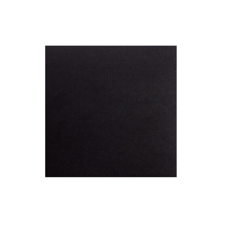 Florence • cardstock papier 216g textuur 15,2x15,2cm zwart 24x