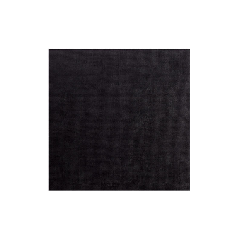 Florence • cardstock papier 216g textuur 15,2x15,2cm zwart 24x
