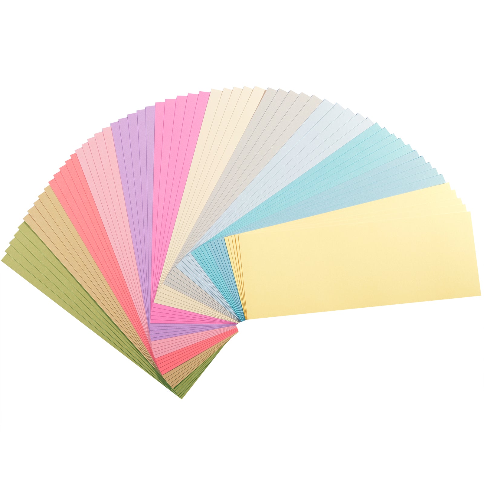 Florence • cardstock papier 216g glad 11,4x30,5cm pastels 60x