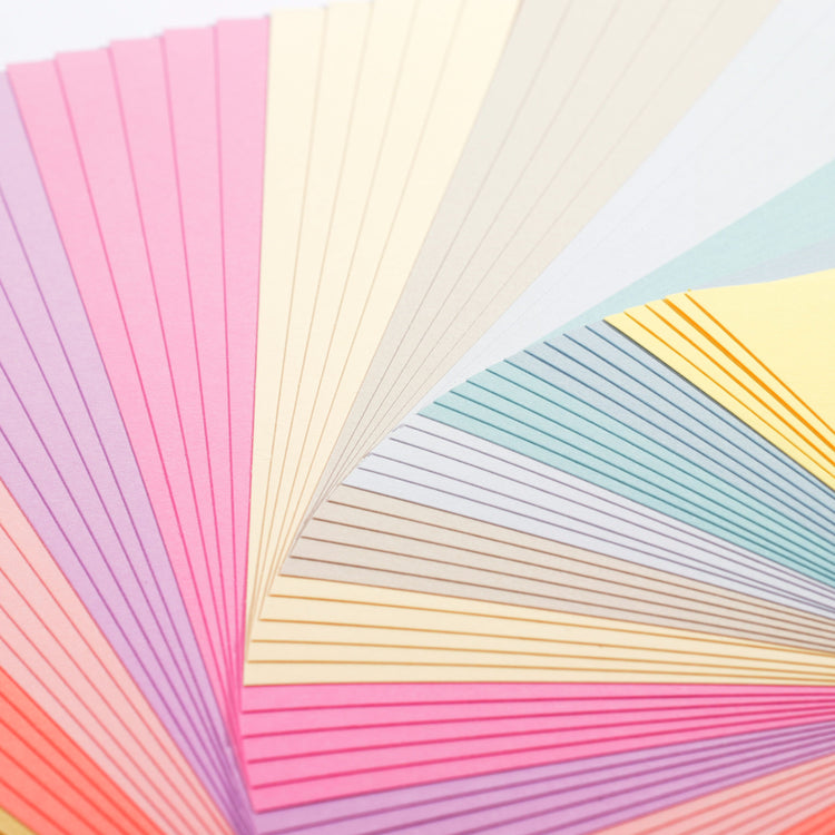 Florence • cardstock papier 216g glad 11,4x30,5cm pastels 60x