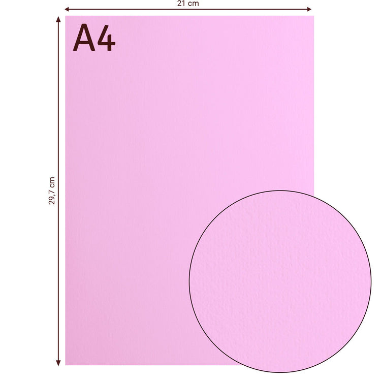 Florence • cardstock papier 216g glad a4 lilac 10x