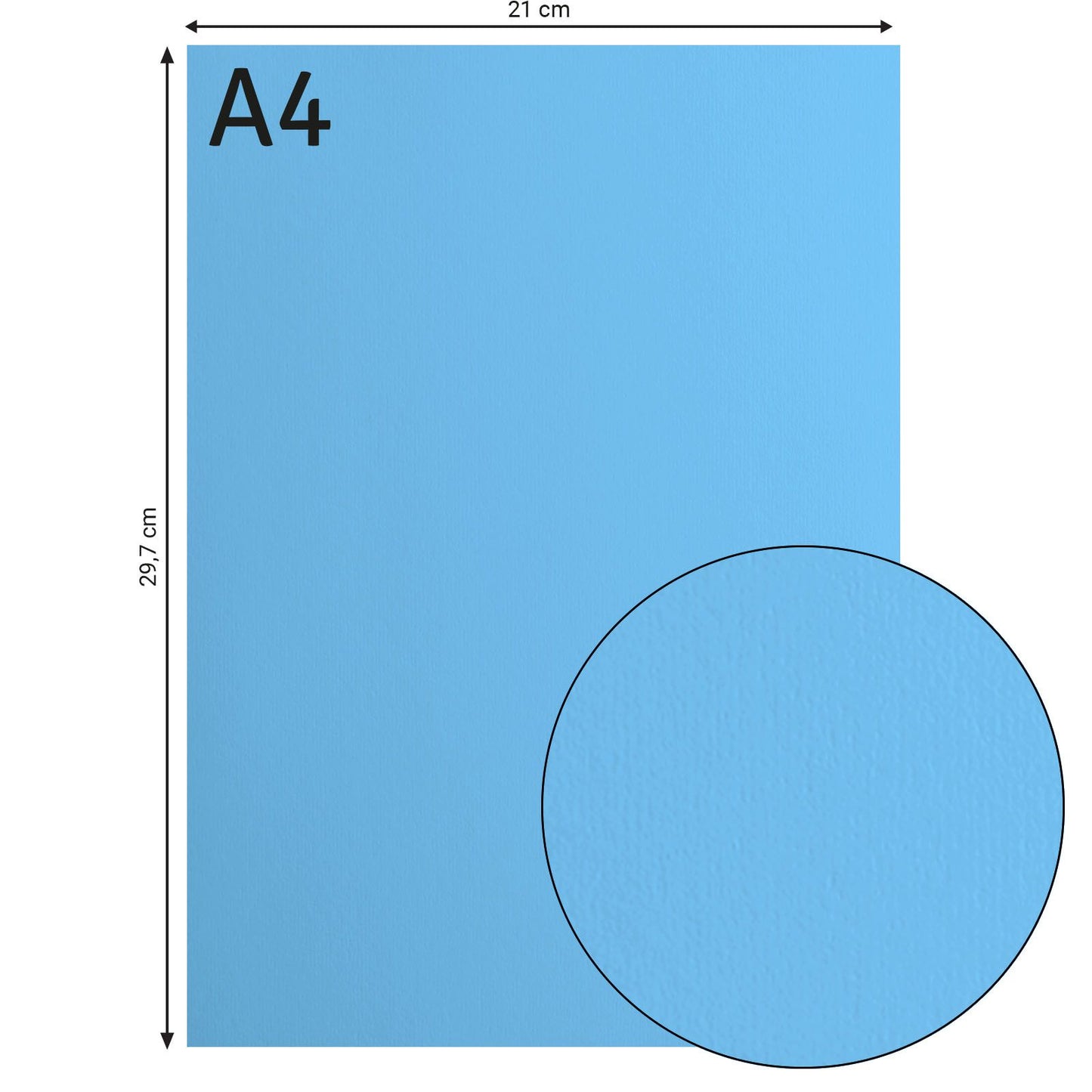 Florence • cardstock papier 216g glad a4 river 10x