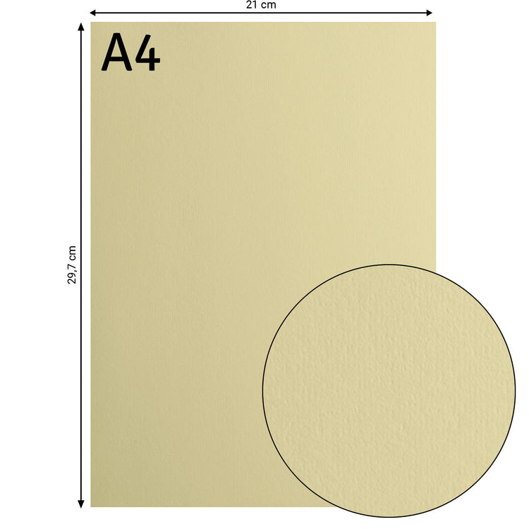 Florence • cardstock papier 216g glad a4 pudding 10x