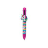 Out of the blue unicorn 6-kleuren balpen ca. 14cm