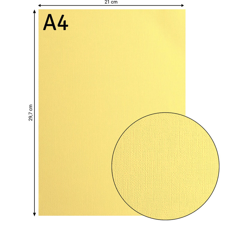 Florence • cardstock papier 216g textuur a4 asparagus 10x