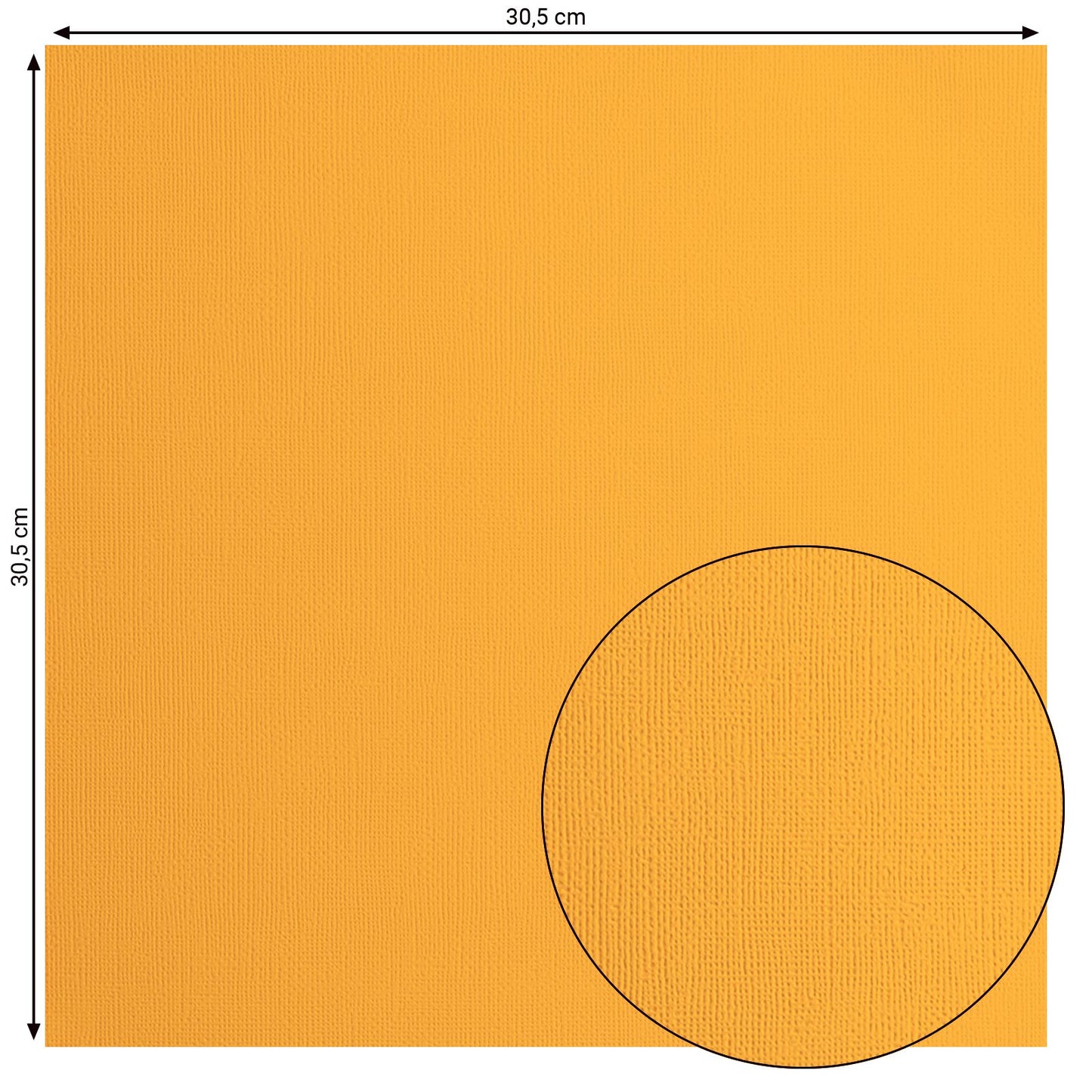 Florence • cardstock papier 216g textuur 30,5x30,5cm grapefruit 20x