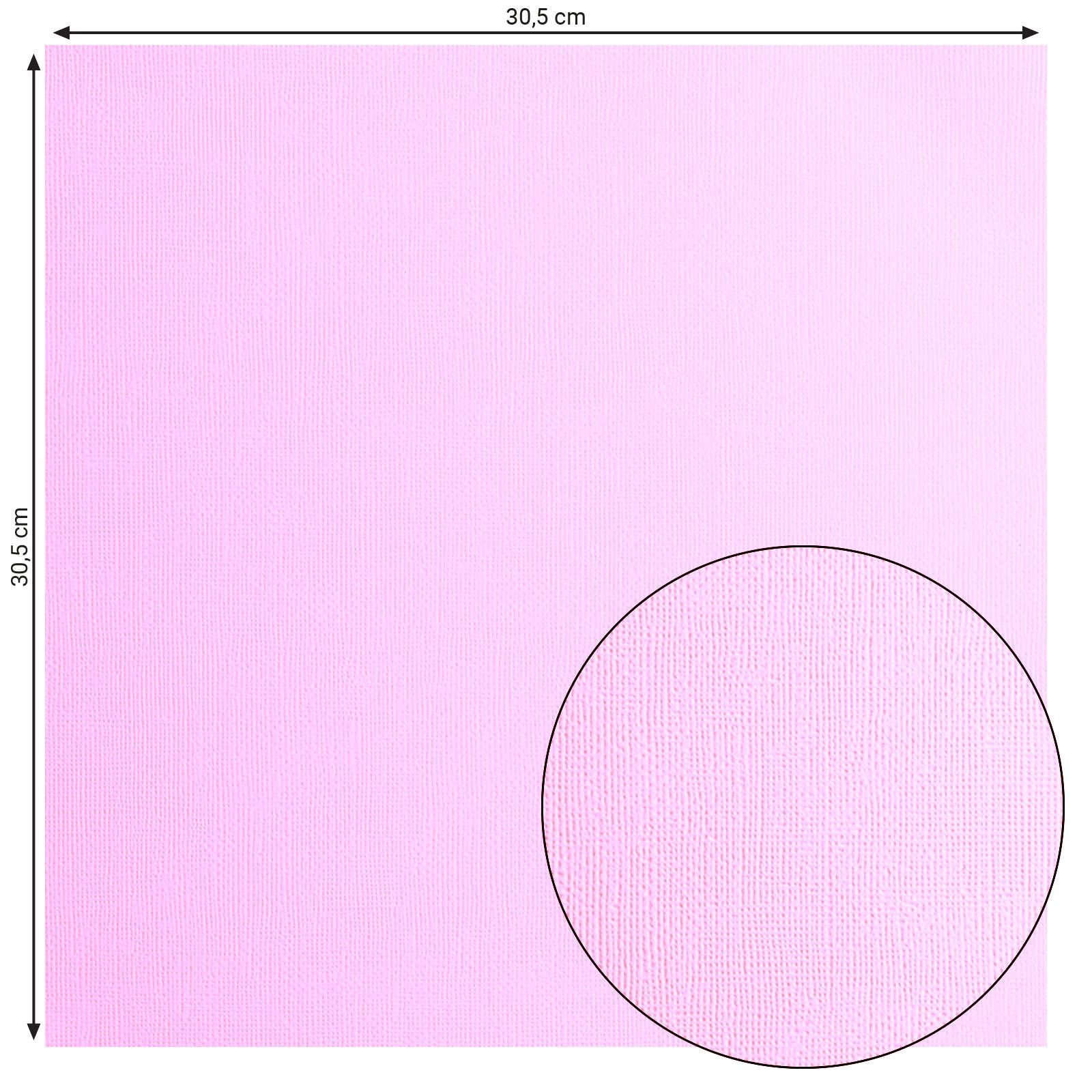 Florence • cardstock papier 216g textuur 30,5x30,5cm lilac 20x