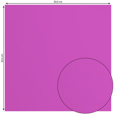 Florence • cardstock papier 216g textuur 30,5x30,5cm plum 20x