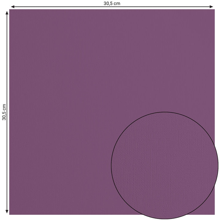 Florence • cardstock papier 216g textuur 30,5x30,5cm clematis 20x