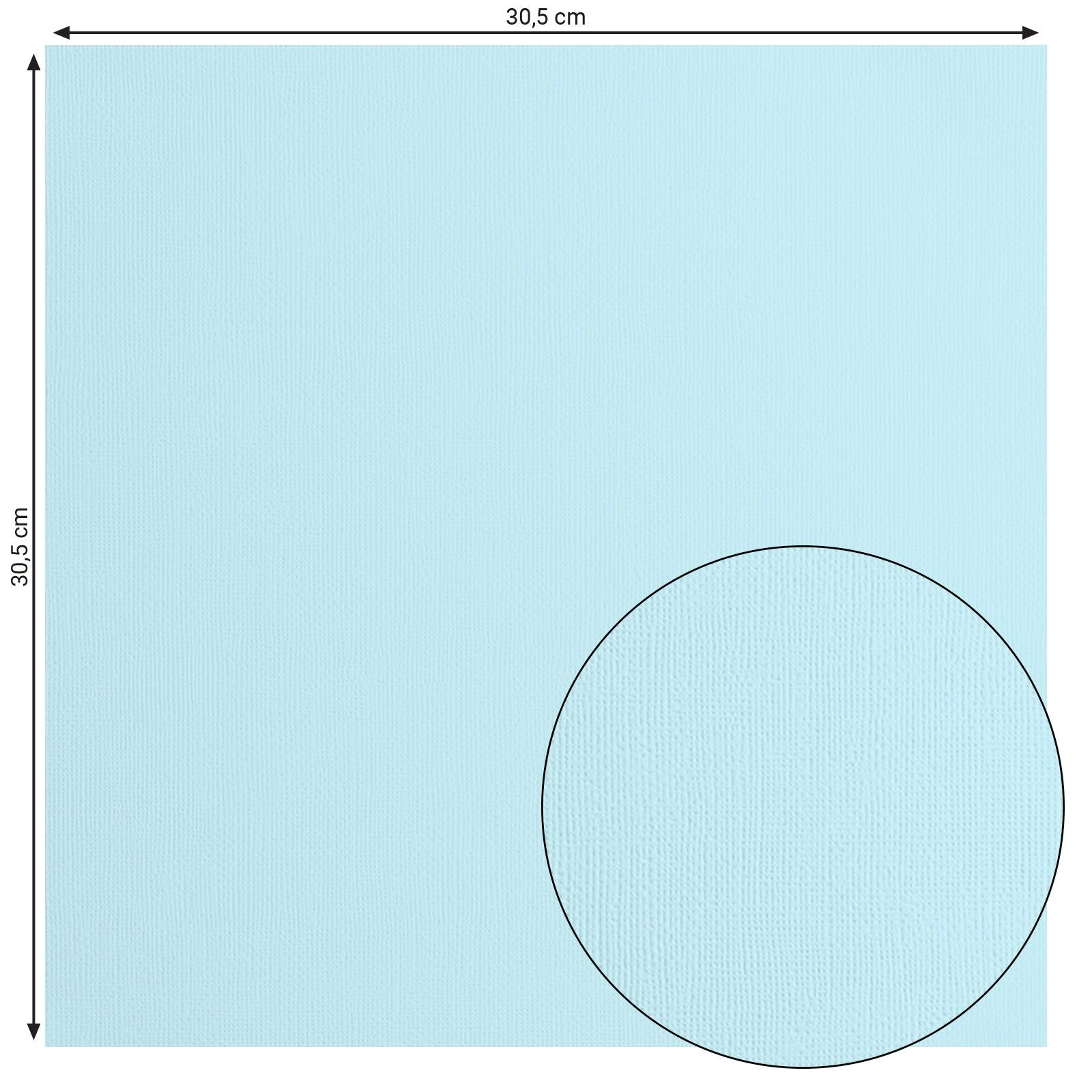 Florence • cardstock papier 216g textuur 30,5x30,5cm ocean 20x