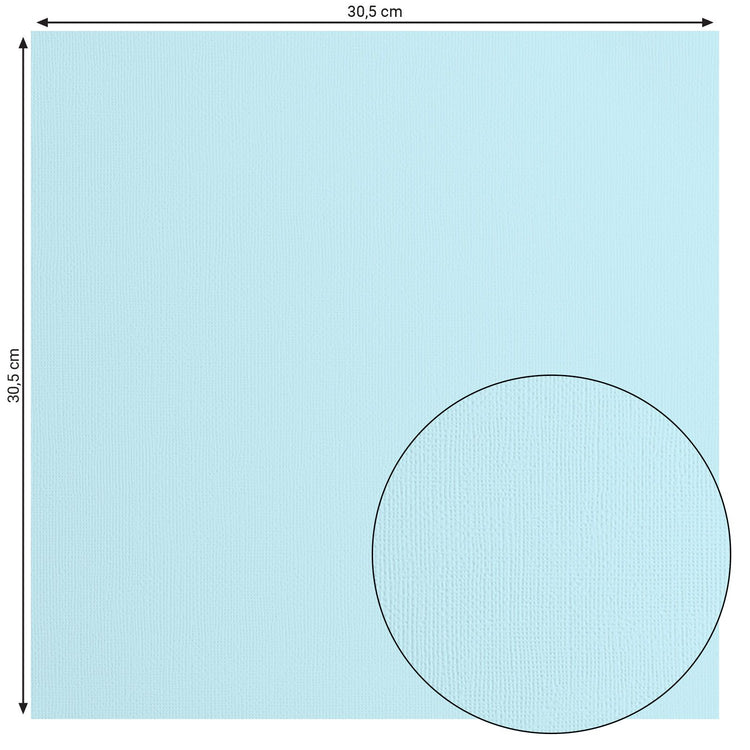 Florence • cardstock papier 216g textuur 30,5x30,5cm ocean 20x