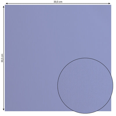 Florence • cardstock papier 216g textuur 30,5x30,5cm steel 20x
