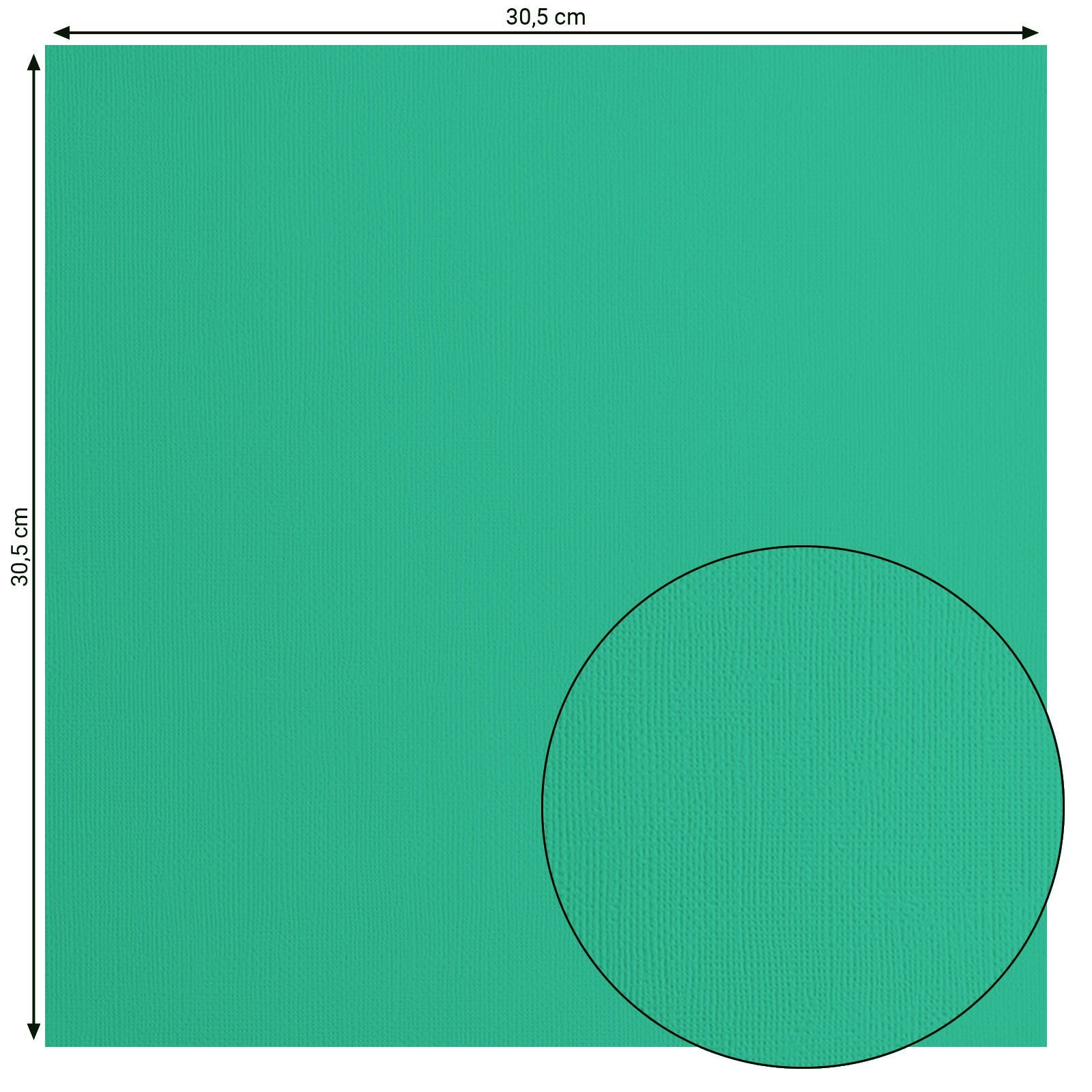 Florence • cardstock papier 216g textuur 30,5x30,5cm sage 20x