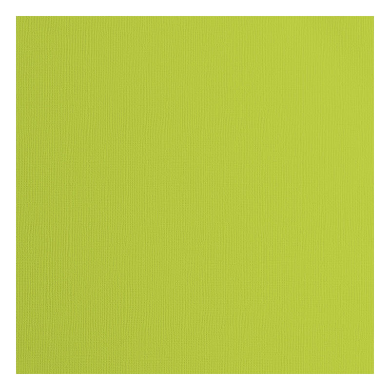 Florence • cardstock papier 216g textuur 30,5x30,5cm lime 20x