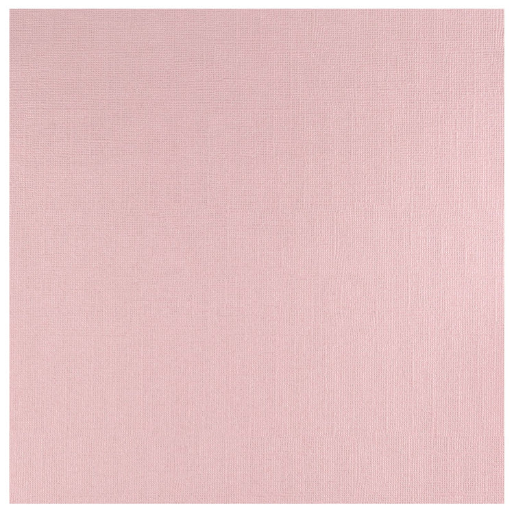 Florence • cardstock papier 216g textuur 30,5x30,5cm light rose 20x
