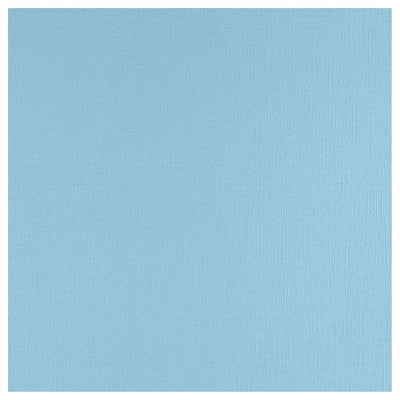 Florence • cardstock papier 216g textuur 30,5x30,5cm sky blue 20x