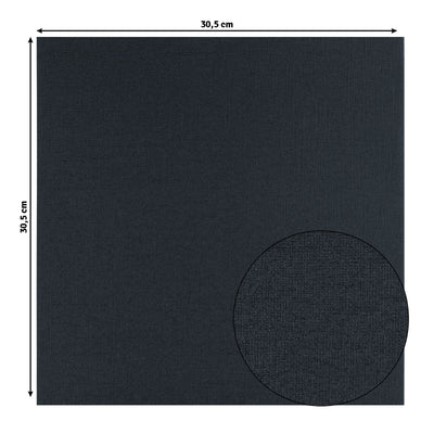Florence • cardstock papier 216g textuur 30,5x30,5cm night blue 20x