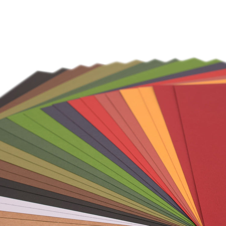 Florence • cardstock papier 216g textuur 30,5x30,5cm multipack kerst 24x