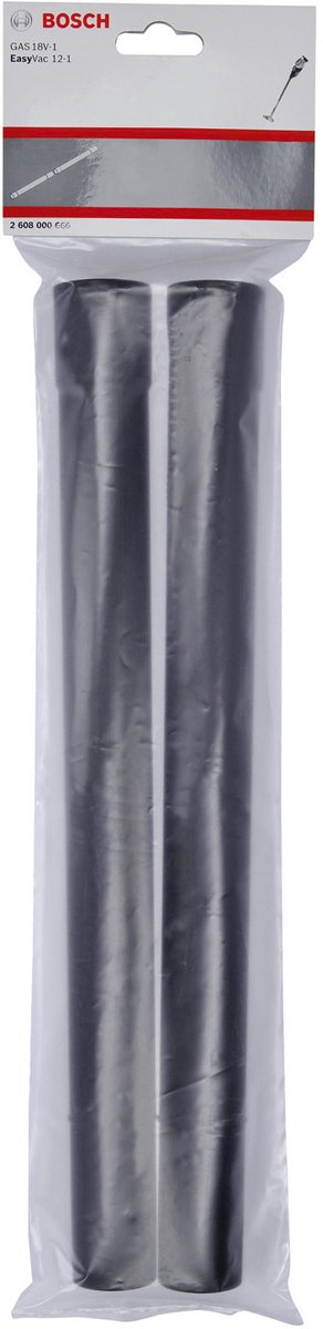 Bosch accessories 2608000666 stofzuigerbuis, 32 mm, 0,37 m, voor gas 18v-1, easyvac 12, universalvac 18