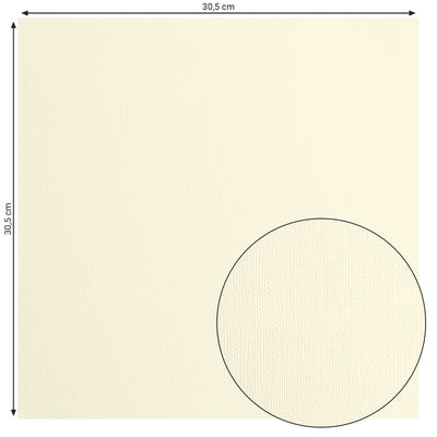 Florence • cardstock papier 216g textuur 30,5x30,5cm raffia 100x