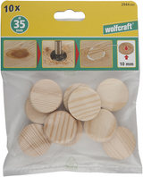 Wolfcraft conusplaatjes | ø35mm | 10 stuks - 2944000 - afbeelding 2