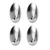 Metaltex haak zelfklevend 4 stuks