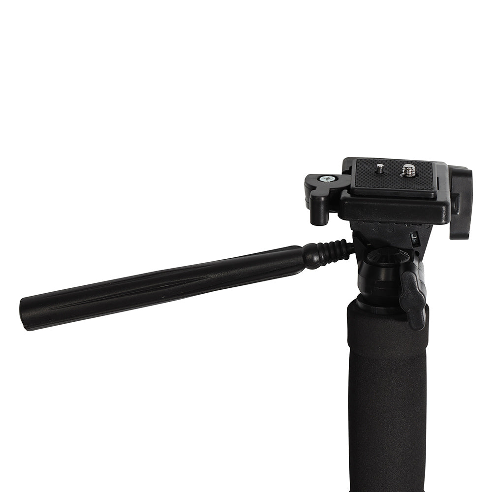 Falcon eyes eenbeenstatief + 3 weg kop mp-3 4 secties 178 cm