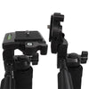 Falcon eyes eenbeenstatief + 3 weg kop mp-3 4 secties 178 cm