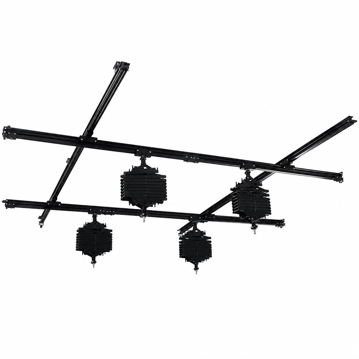 Falcon eyes plafond railsysteem b-3030d 3x3 m incl. 4 pantografen