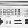 Falcon eyes plafond railsysteem b-3030d 3x3 m incl. 4 pantografen