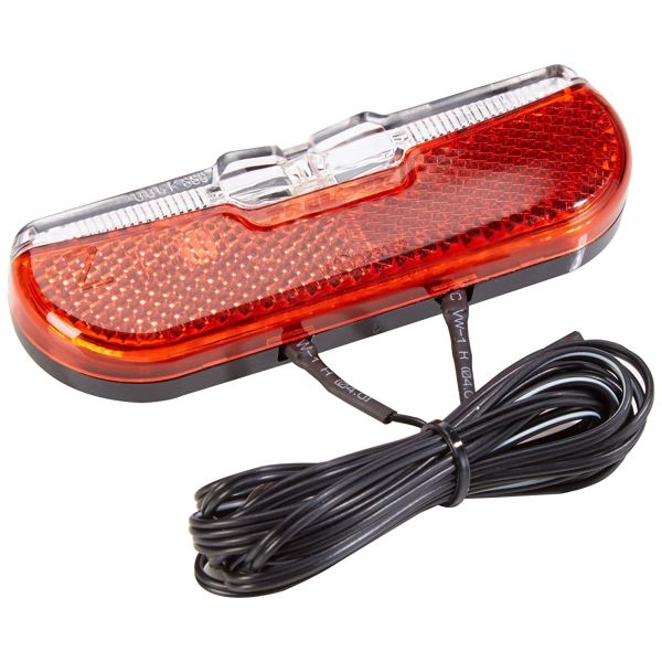 Trelock LS 615 Duo Flat Signal achterlicht zwart 50mm
