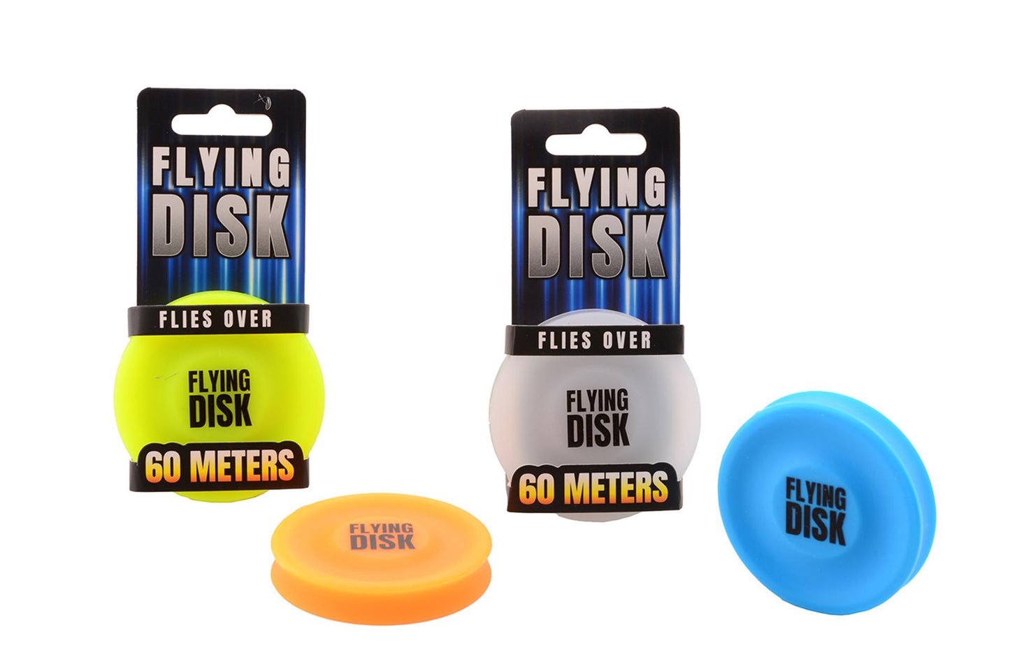 Johntoy john toy flying disk op kaart