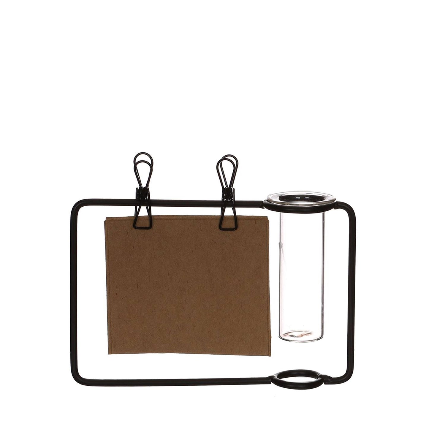 Ideas 4 seasons standaard met clip en vaas ''thank you'' met buis 12x2,5x8cm