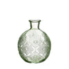 Ideas 4 seasons vaas bologna groen ø9,5xh12cm.
