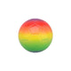Johntoy regenboog voetbal - 20cm