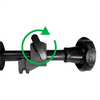 Falcon eyes achtergrond support b-3w voor 3 rollen