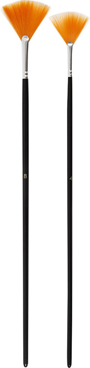 Creativ company https: www.cchobby.nl gold-line-waaierpenselen-afm-4-8-l-29-30-cm-b-2-3-mm-waaier-2-stuk-1-doos