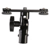 Falcon eyes twin mount tilting bracket + 2 x flitsschoen cld-14a
