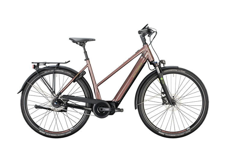 Victoria elektrische trekkingfiets etouring 11.7 mod. 22 ebike vict.e-tour. 11.7 28 48 trap.5sp orange
